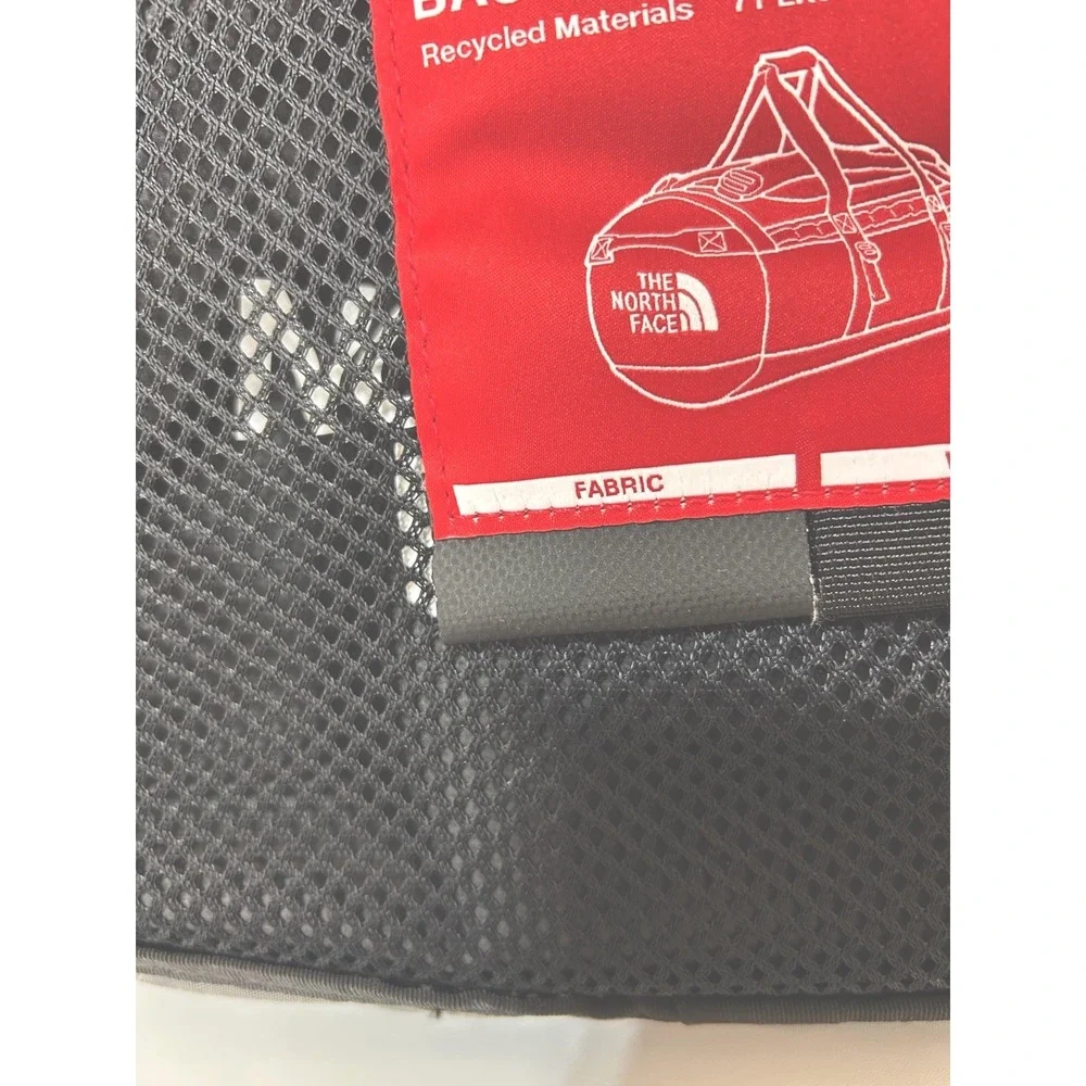 NWT $160 The North Face Base Camp Golden State Duffel Bag Black 71L M Travel